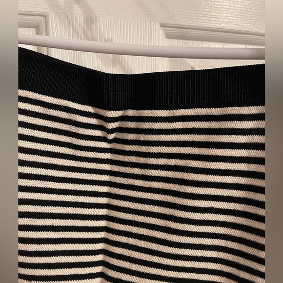 Gap Black and White Stripe Midi Skirt Size XS - Picture 4 of 5